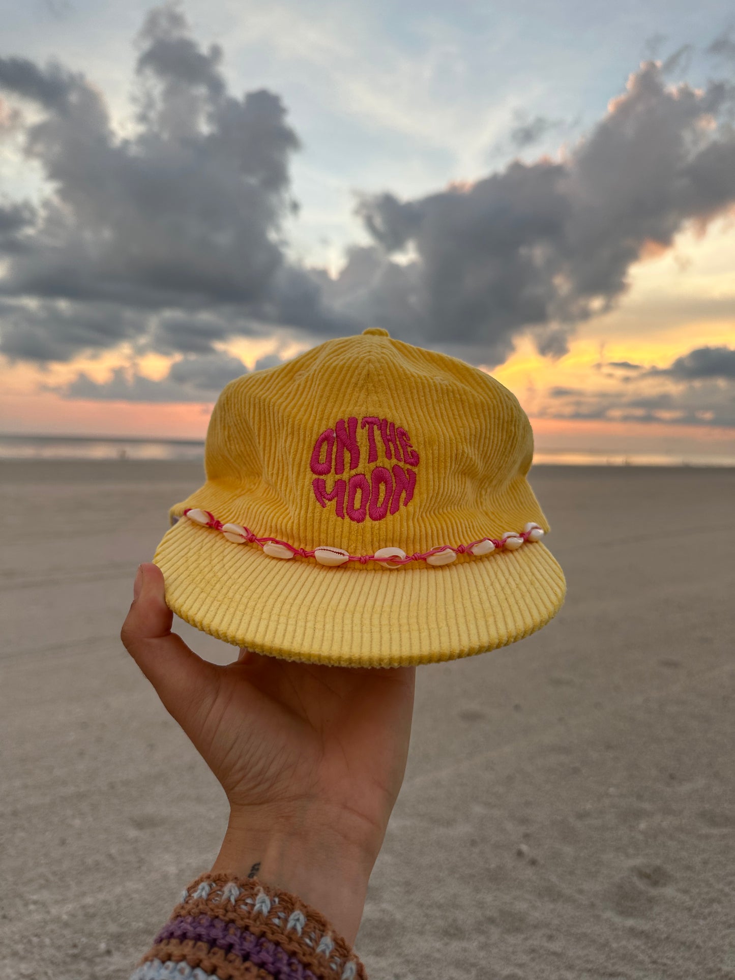 Pink lemonade hat