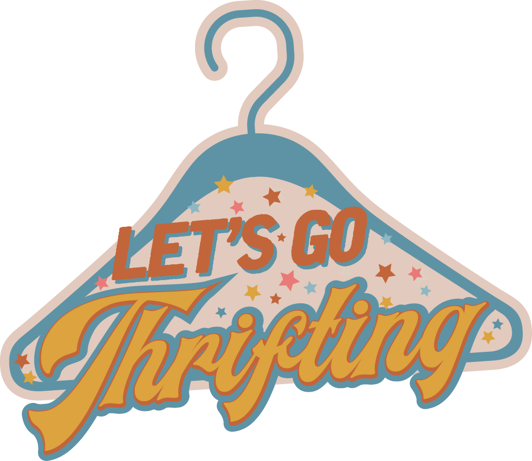 LETS GO THRIFTING STICKER