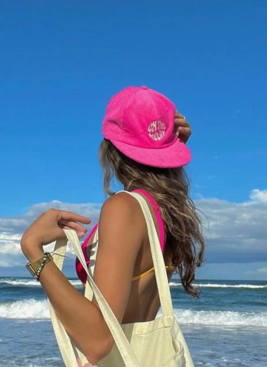 Pink On The Moon Hat